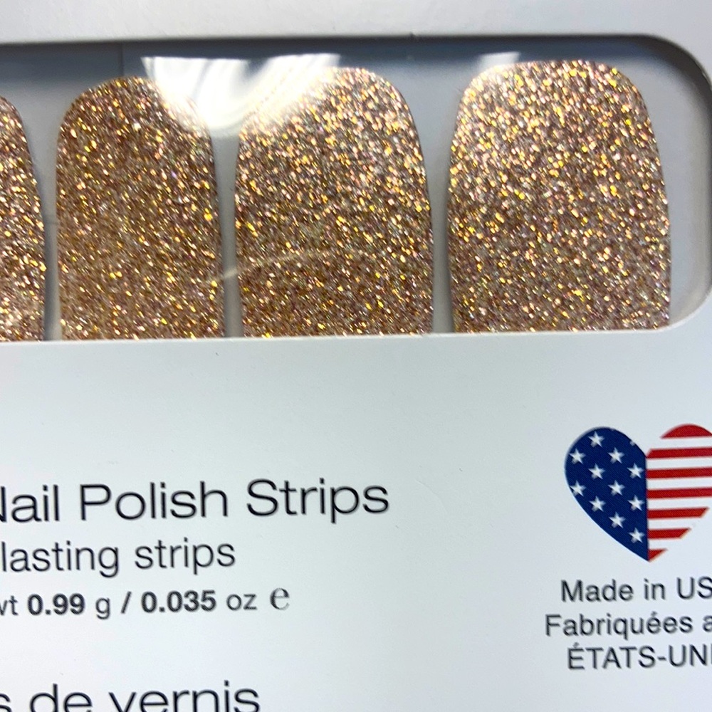 Color street Chelsea Ya Later Nail Strips NWT